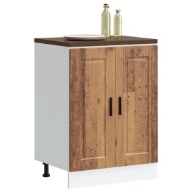Mueble bajo de cocina porto madera vieja madera